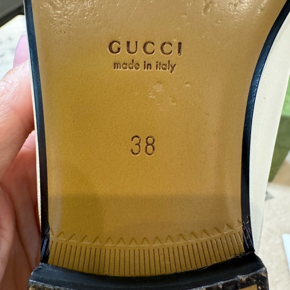 Gucci Princetown slipper mule in white - Picture 4 of 15